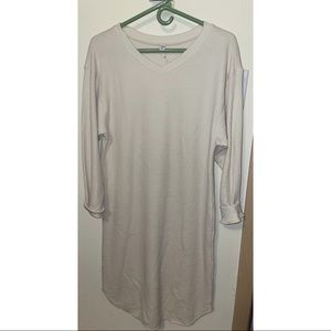 UNIQLO oversized ribbed dress